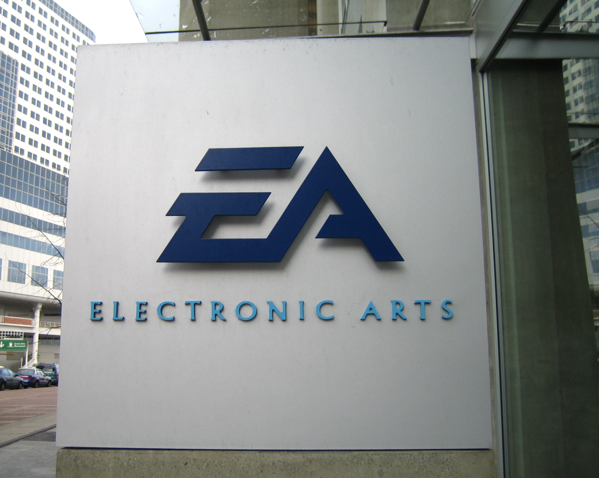EA Sign (Photo: Paul Downey)