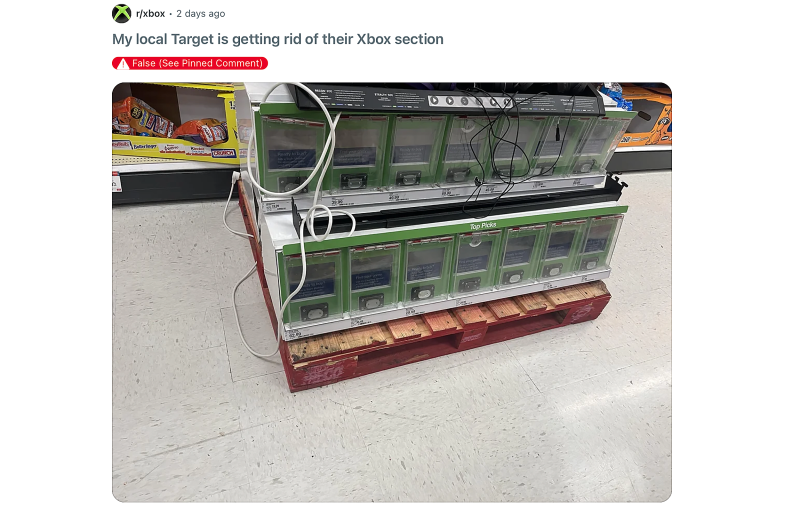Reddit post