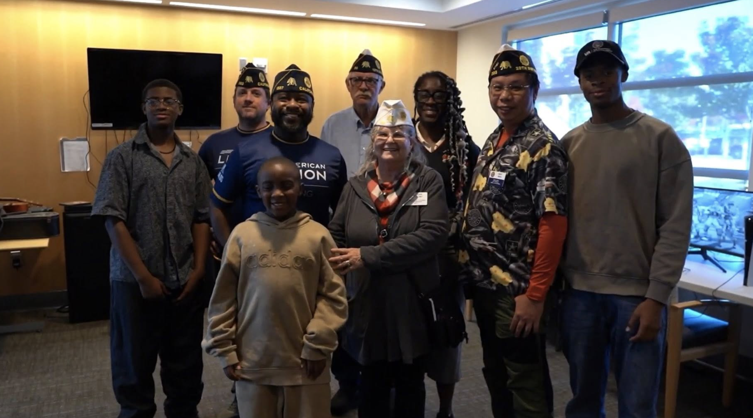 American Legion Gaming and members of Palisades Post 283 teamed up with the American Legion Auxiliary to install four new gaming stations inside the Foundations of Recovery unit at the VA Palo Alto Medical Center.