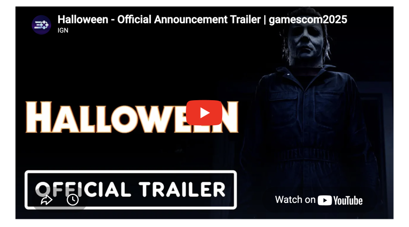 Halloween: The game Trailer