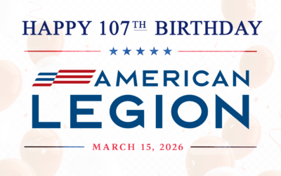 107th American Legion Birthday on March 15 Encourages Buddy Checks for Veterans