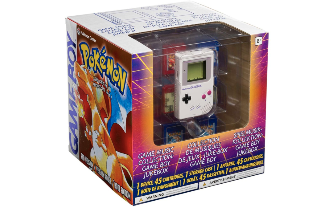 Nintendo Unveils Mini Game Boy Pokémon Music Player